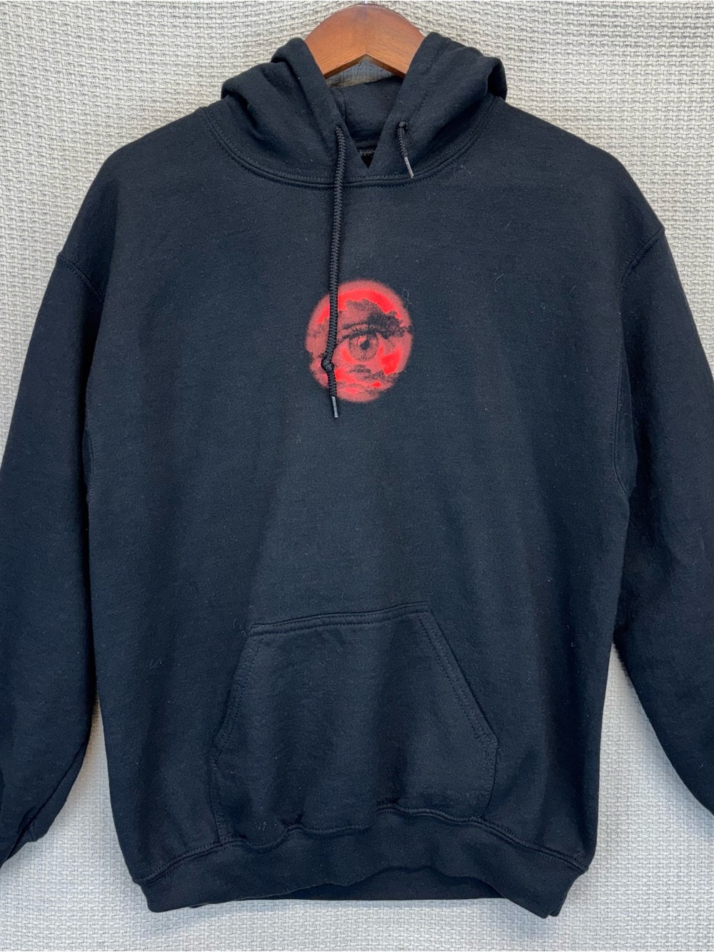 Louis Tomlinson World Tour 2022 Official Merch Black Hoodie Unisex Sz Med HTF